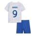Frankrike Olivier Giroud #9 Replika Babykläder Borta matchkläder barn VM 2022 Korta ärmar (+ Korta byxor)